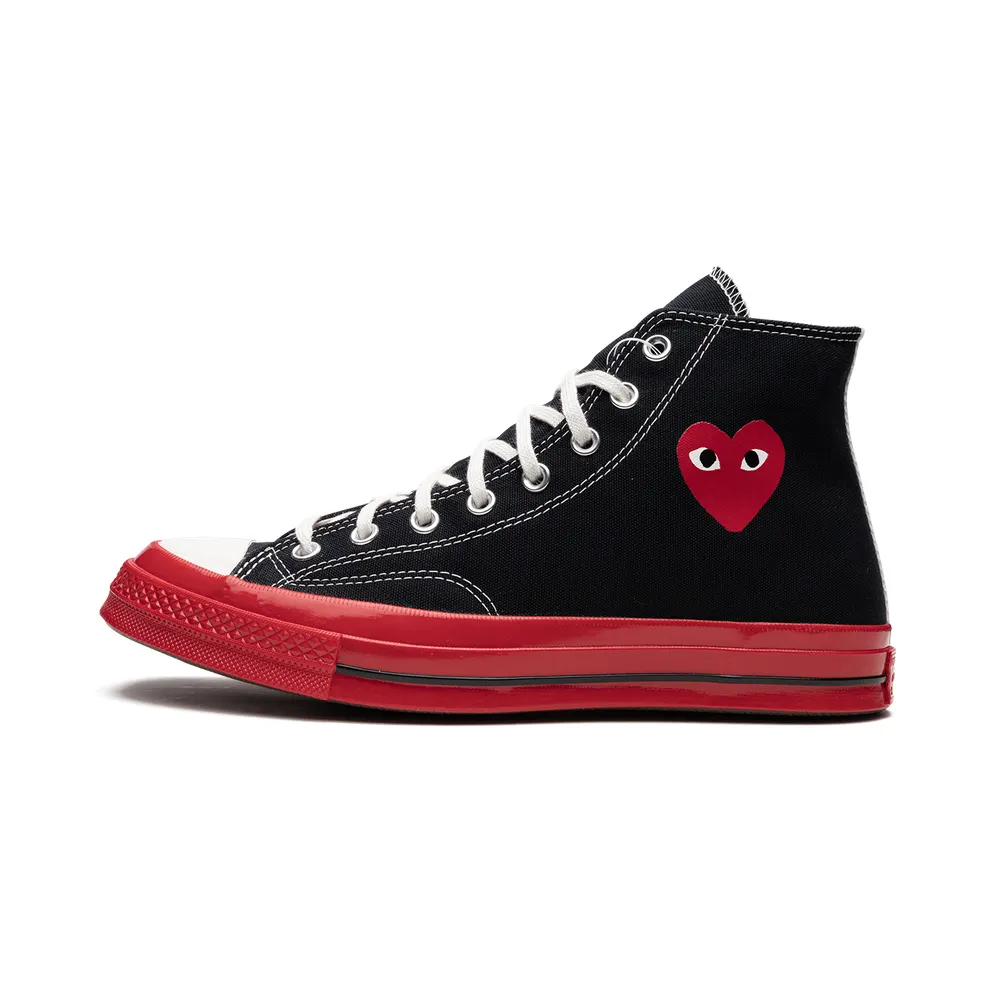 Converse Converse x Comme des Garçons PLAY Chuck 70 Schwarz/rood/egret
