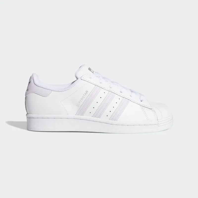 adidas Superstar White Purple Tint (W) Cloud White/Purple Tint/Silver Metallic (FV3374)