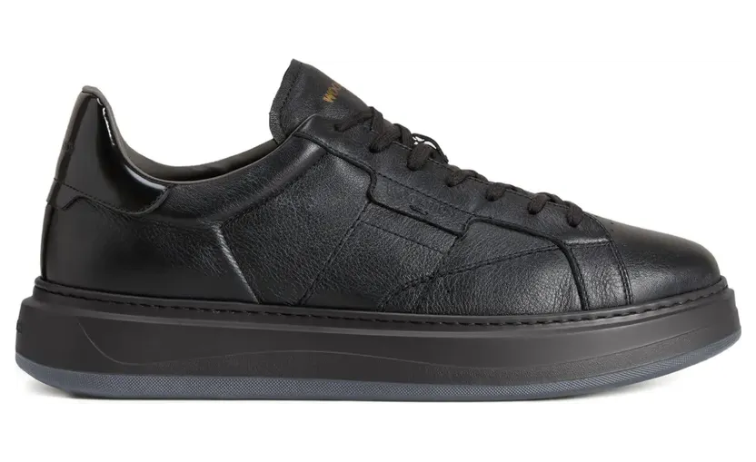 Woolrich Arrow leren “Black” (CMWFFO2010MRUWFB40)