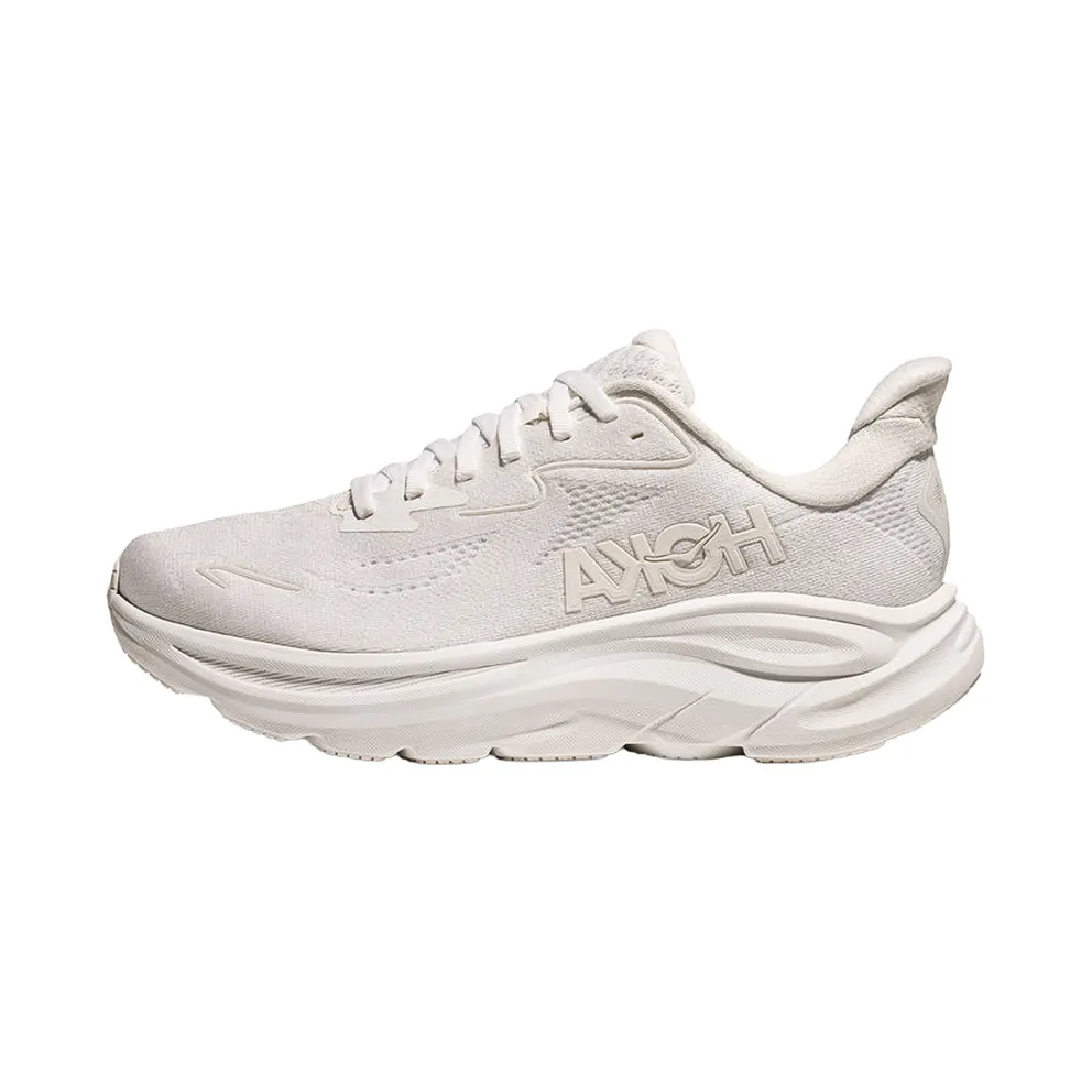 Hoka Clift10 Womens “White/White – Wide” (1162050-WWH)