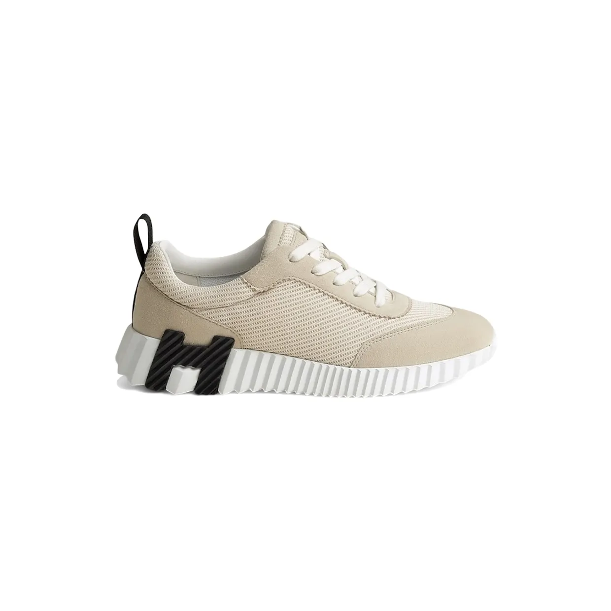 Hermes Bouncing Light Beige Black White (H251099Z F8350)