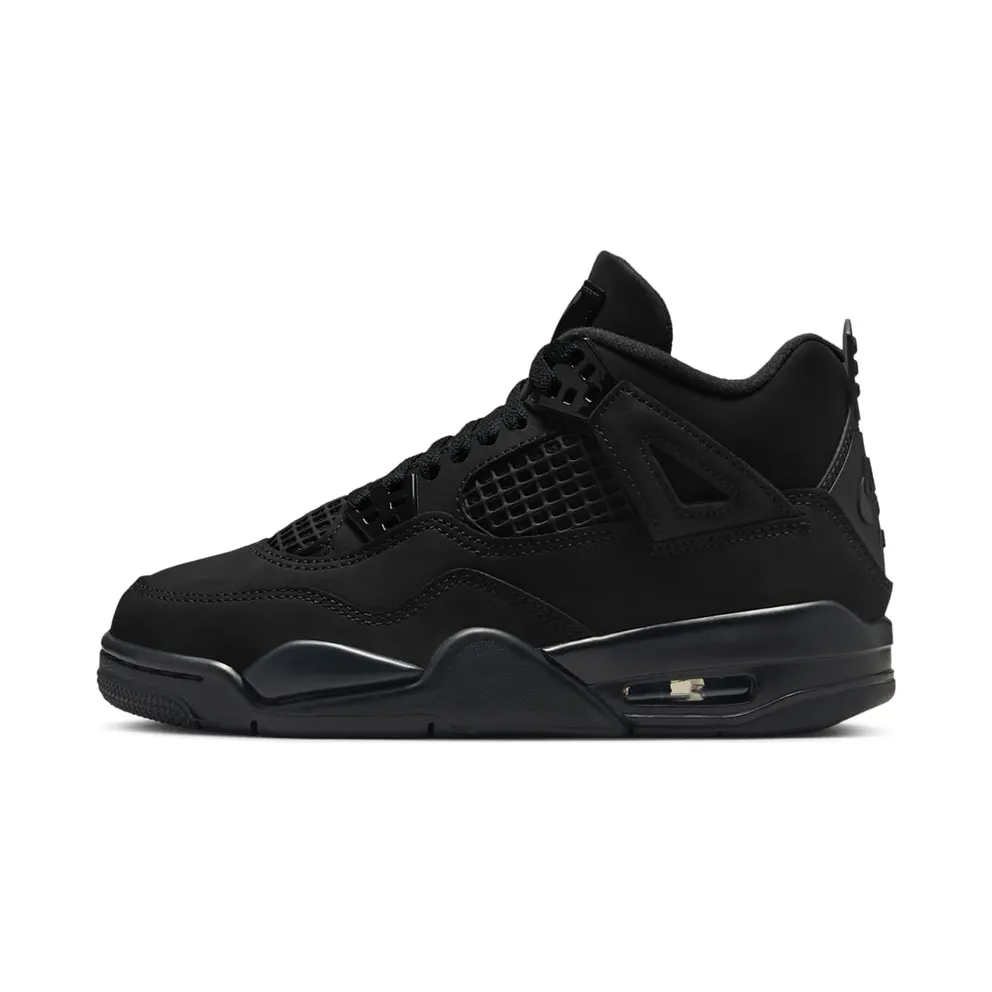 Air Jordan 4 Retro GS “Black Cat (2025)” (IB4171-010)