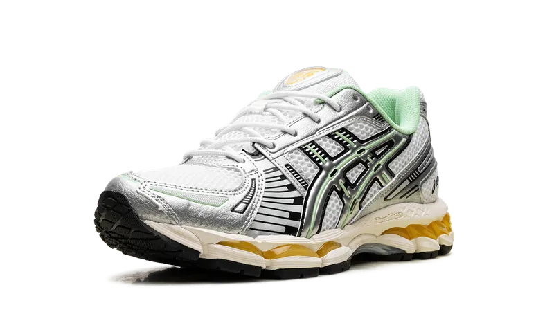 Asics Gel-Kayano 12.1 “Silver Green Orange” (1203A827-100)