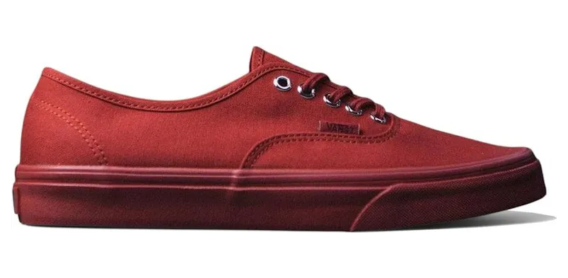 Vans Authentic Primary Mono Red Silver (VN08EMMQA)
