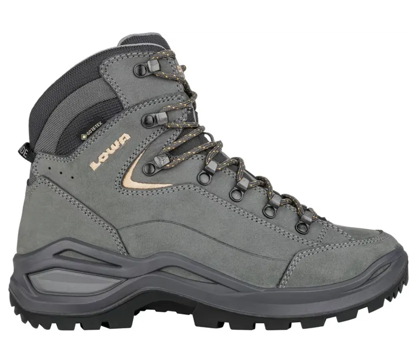 Lowa Renegade Evo GTX Mid wide Damen Multifunktionsschuhe, grau, Größe 37 (321917)