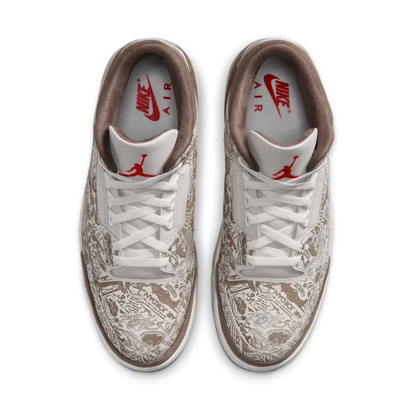 Air Jordan 3 – Laser – “Phantom / Palomino-University Red” (JA1369-001)