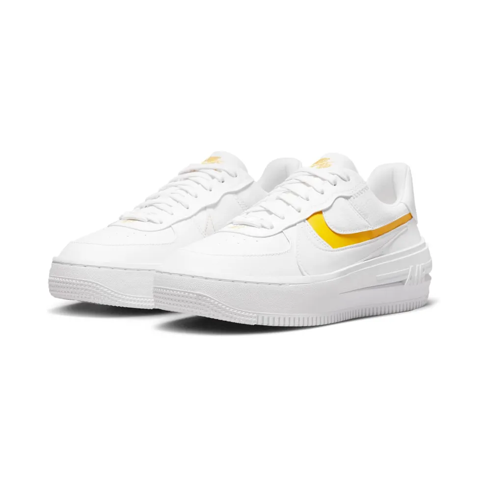 Nike Air Force 1 PLT.AF.ORM White Yellow Ochre (DJ9946-102)