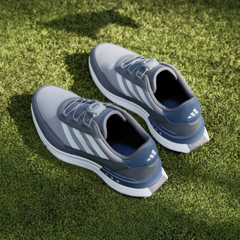 adidas S2G Spikeless BOA 24 Wide Golf Grey Cloud White Preloved Ink (IG0882)