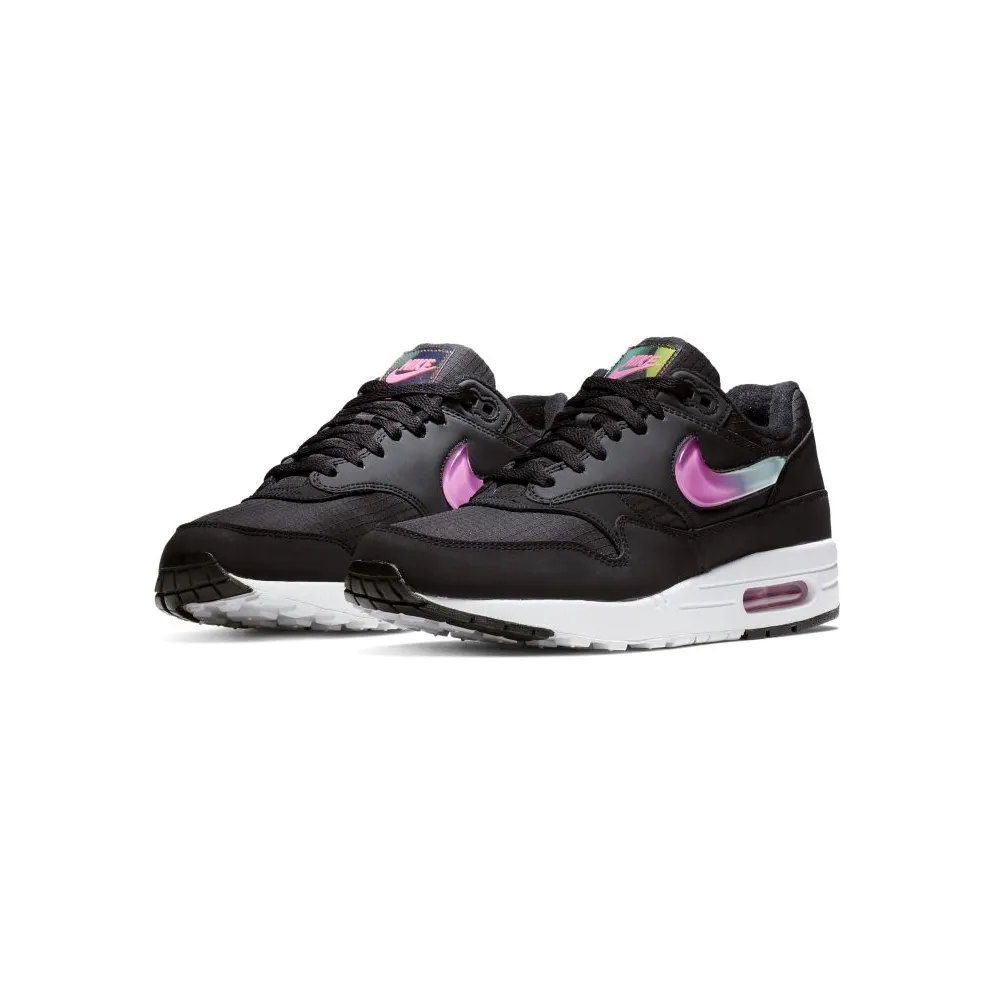Nike Air Max 1 Jelly Jewel Black Black/Active Fuchsia-Blue Gaze (AO1021-003)