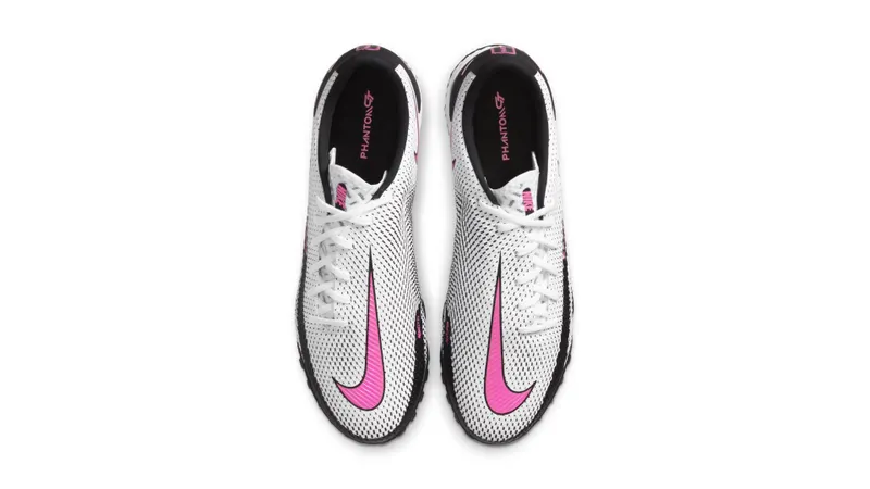 Nike  React Phantom GT Pro TF White Black Pink Blast White/Black-Pink Blast (CK8468-160)