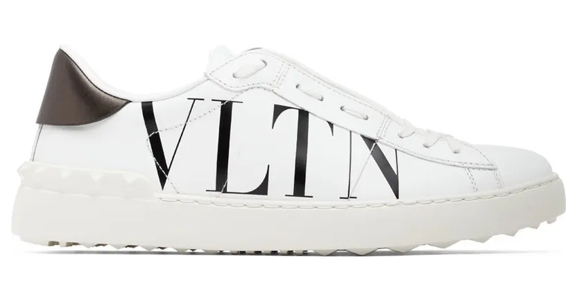 Valentino Garavani White Open Low-Top Sneakers (1Y2S0830PST)