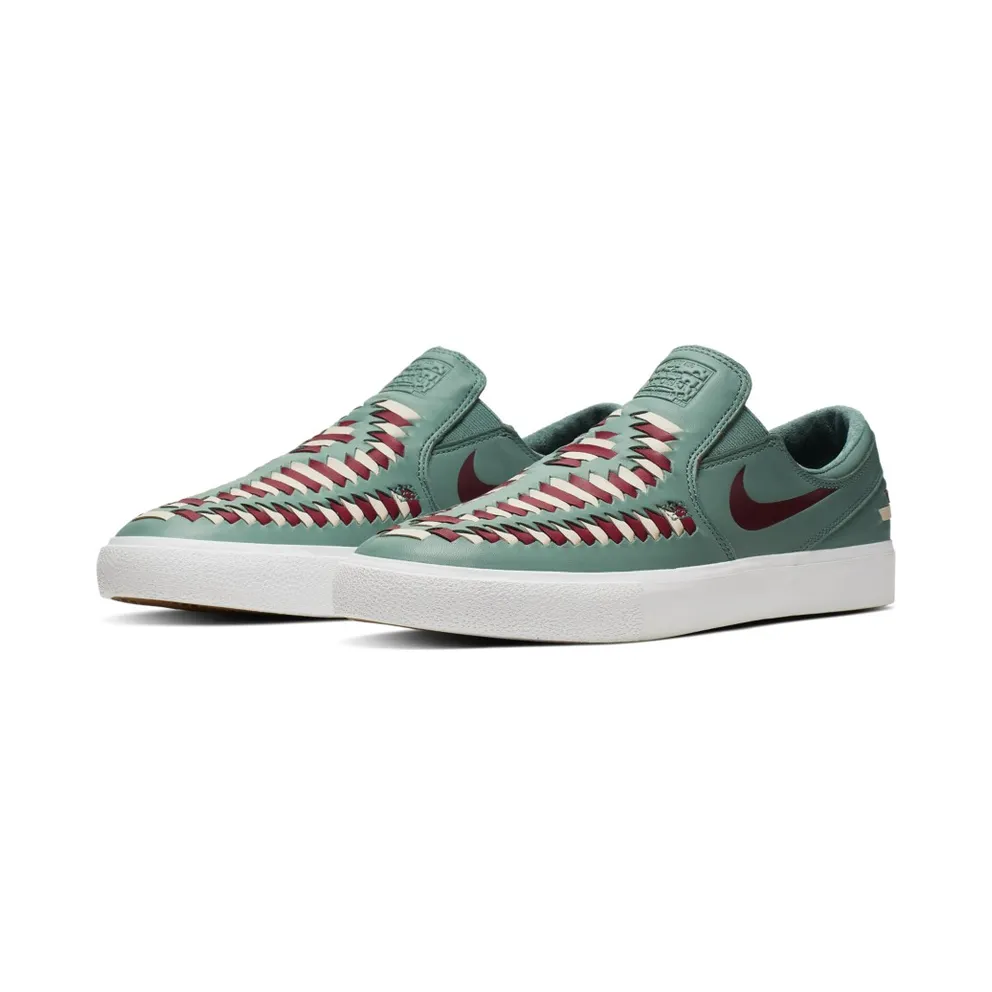 Nike SB Zoom Stefan Janoski Slip RM Crafted Woven Bicoastal Bicoastal/Desert Sand-Team Red-Team Red (AR4883-300)