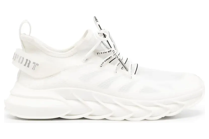 Plein Sport Sneakers mit Logo – Weiß (FABSUSC0344STE003N)
