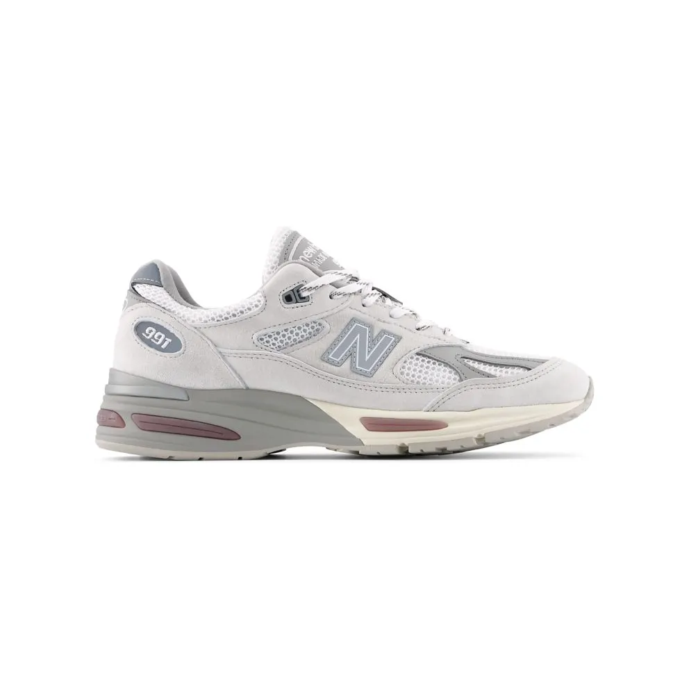New Balance 991v2 MiUK Wind Chime Brilliant White