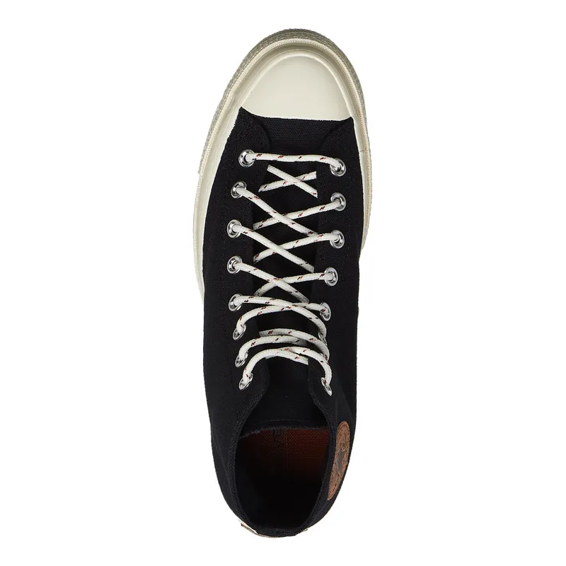 Converse Chuck 70 Hi Black / Egret / Red Bark (170854C)