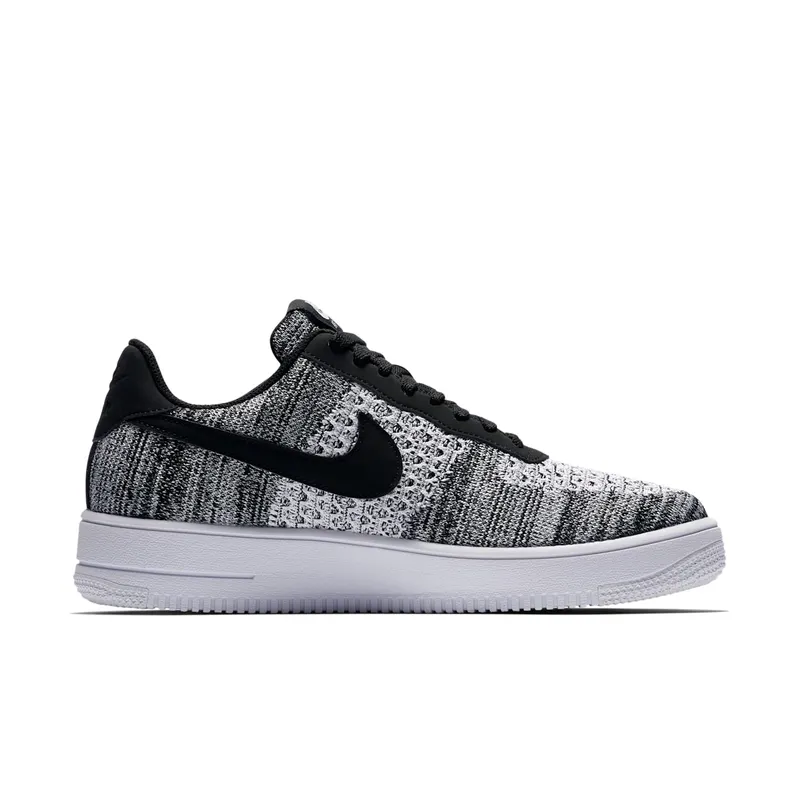 Nike Air Force 1 Flyknit 2 Black Pure Platinum Black/Pure Platinum-Black-White (AV3042-001)
