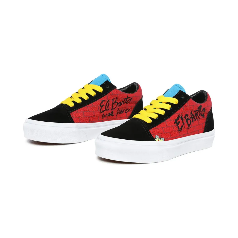 Vans The Simpsons X Vans El Barto Old Skool Red (VN0A4BUU17A)