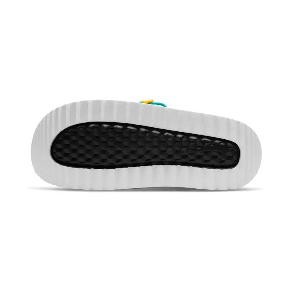 Nike Asuna Slide “Black / Oracle Aqua / White / Ghost Green” (CI8800-003)