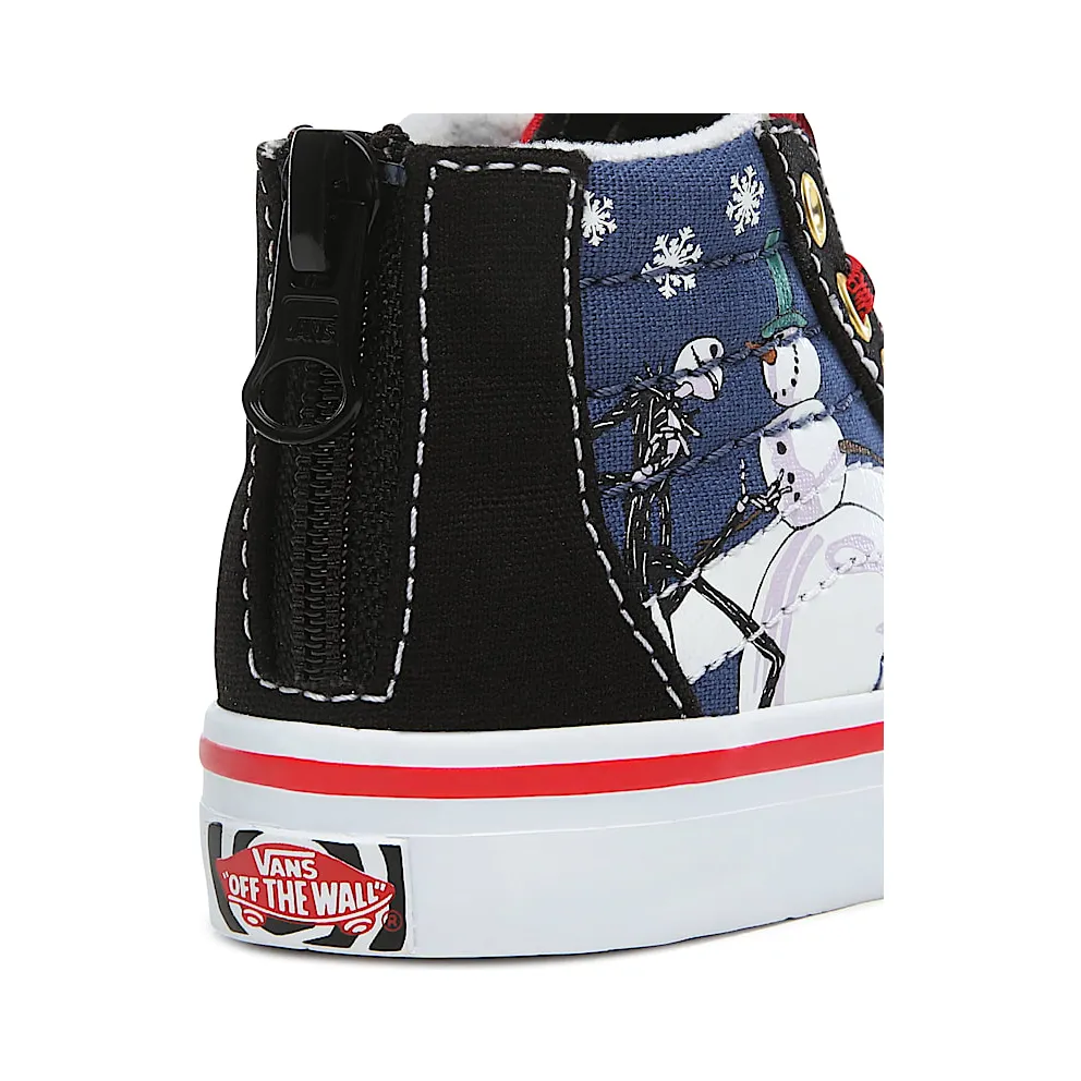 Vans Sk8-Hi Zip Nightmare Before Christmas Christmastown (TD) The Nightmare Before Christmas/Christmastown (VN0A4BV1T33)