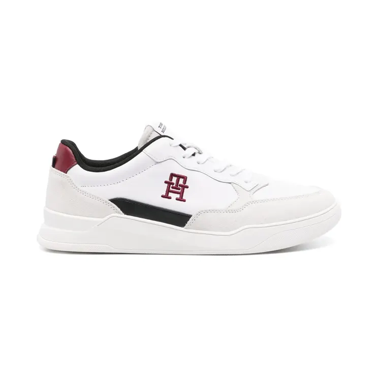 Tommy Hilfiger Elevated Cupsole leren “White” (FM0FM04929)