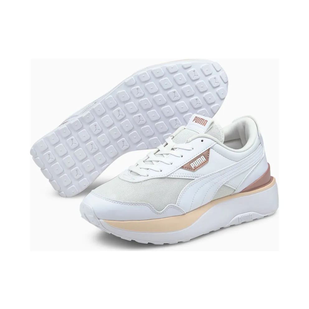 Puma Cruise Rider White/Pink (374865-01)