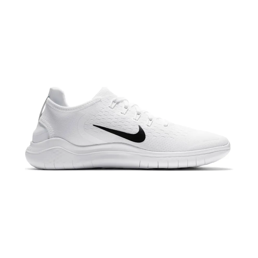 Nike Free RN 2018 White White/Black (942836-100)