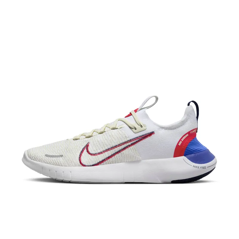 Nike Free RN Next Nature White University Red (FB1276-100)