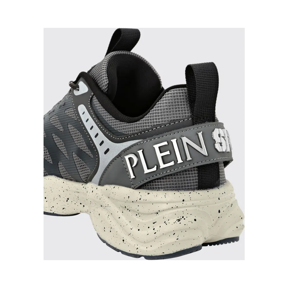 Plein Sport Venom Striker Gen. X.05 Low-Top in Mesh with Rear Logo Grey (SAESUSC0740STE003N1072)
