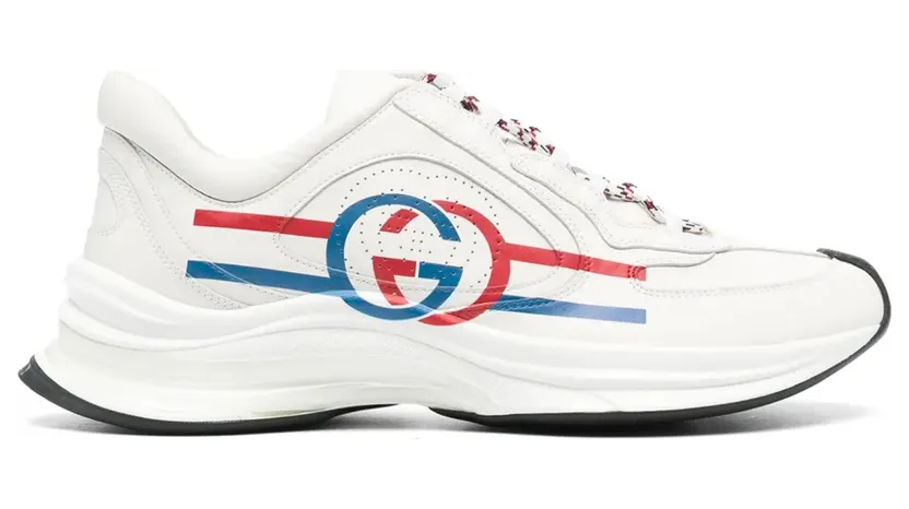 Gucci Run leren sneakers – Wit (721111UHH20)