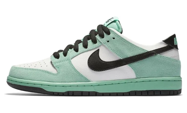 Nike SB Dunk Low IW Sea Crystal Green Glow (819674-301)