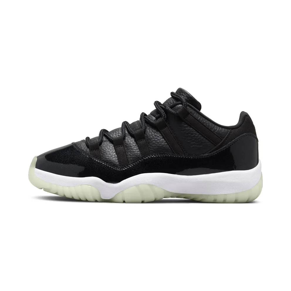Air Jordan 11 Low 72-10 – “Black / White” (AV2187-001)