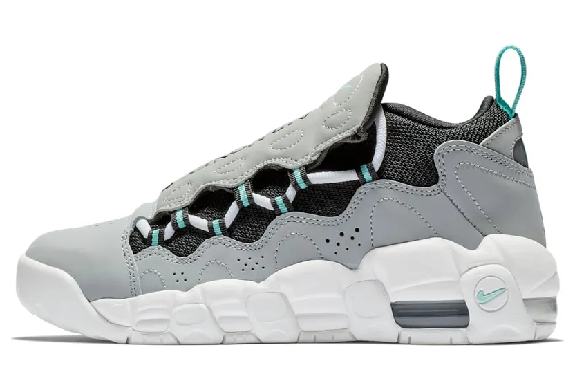 Nike Air More Money Wolf Grey Island Green (GS)
