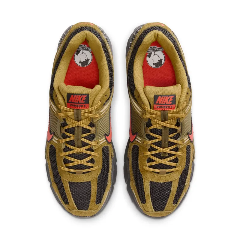 Nike Zoom Vomero 5 Premium “Olive Flak / Picante Red” (IH1344-300)