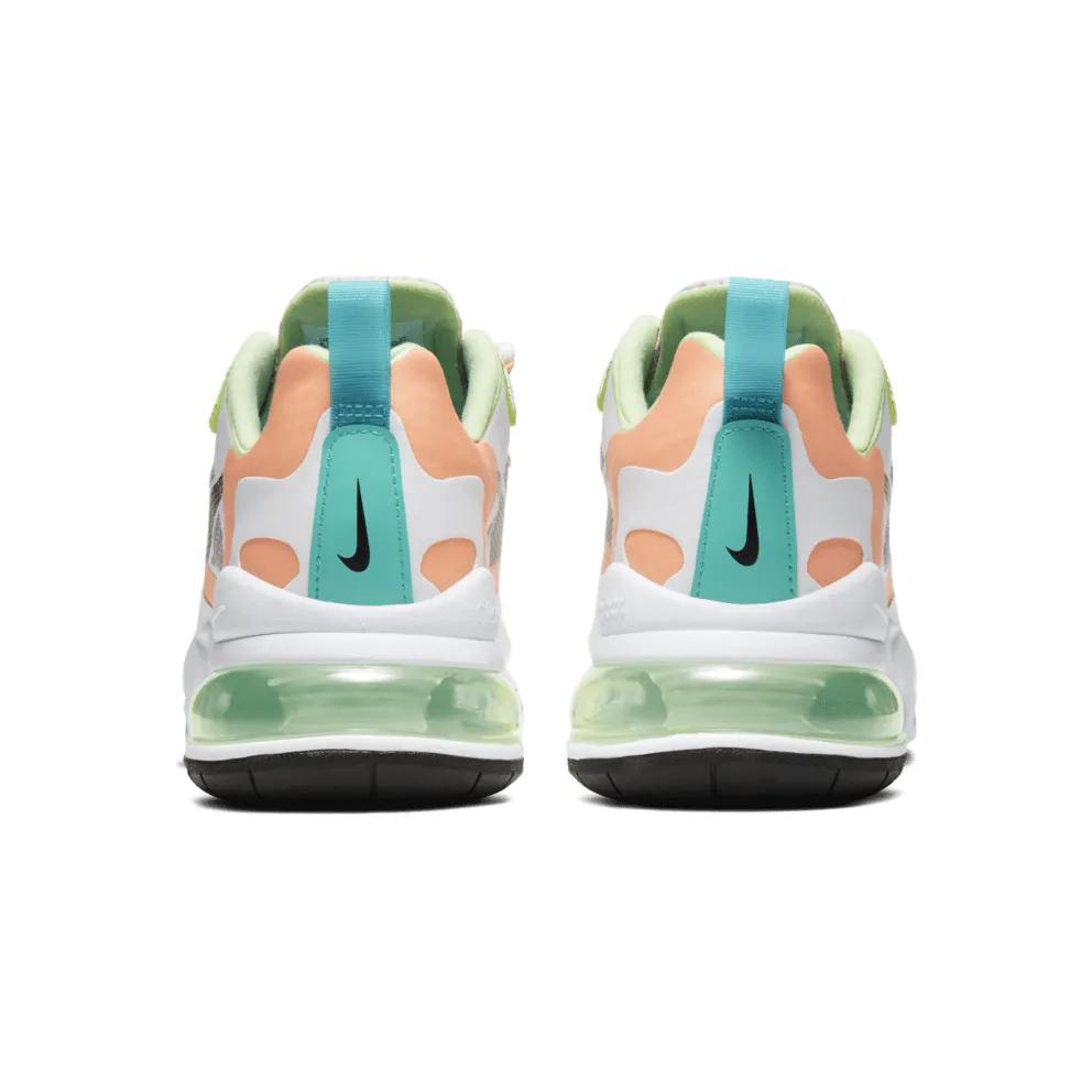 Nike Air Max 270 React SE Light Arctic Pink (W) Light Arctic Pink/Orange Pulse-White-Black (CJ0620-600)