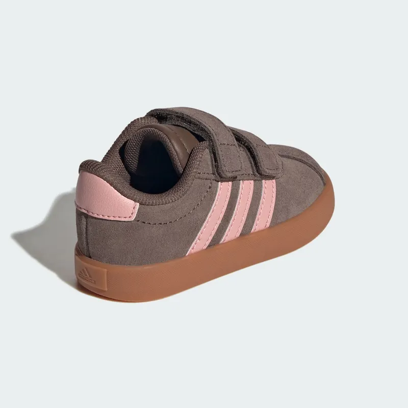 Adidas VL Court 3.0 Earth Strata / Semi Frozen Turbo / Amber Gum (KK4584)