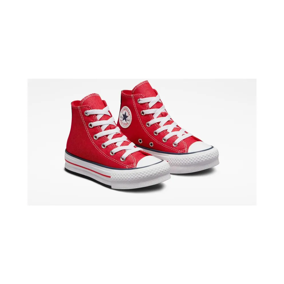 Converse Chuck Taylor All Star EVA Lift Platform Retro Denim Red/obsidian/white