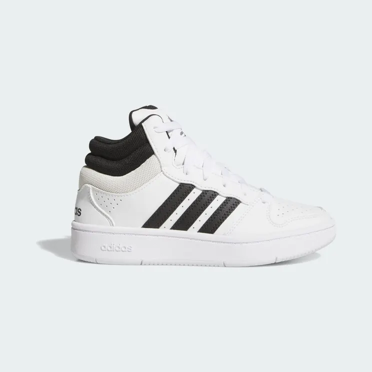 adidas Hoops Mid Classic “Cloud White / Core Black / Orbit Grey” (KI1077)