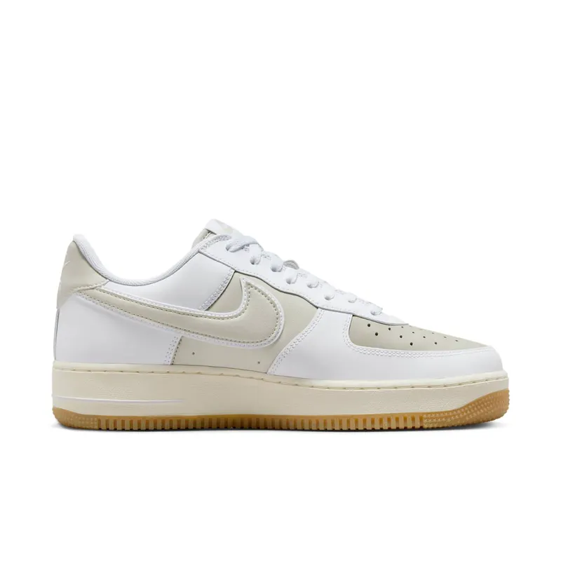 Nike Air Force 1 Low ’07 White Sail Light Silver Gum (FQ8201-100)