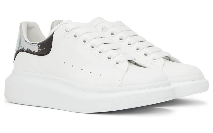 Alexander McQueen White Oversized Sneakers (705061WIBNS) (4)