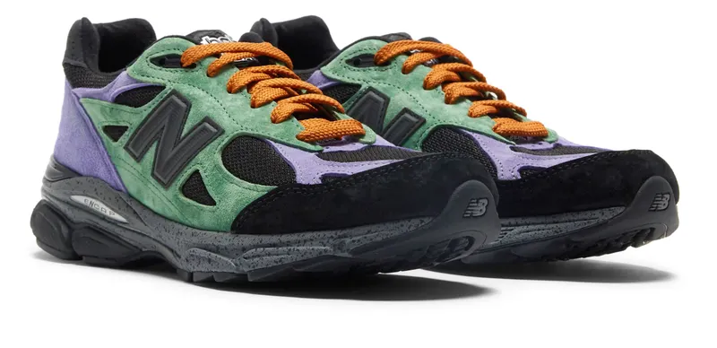New Balance 990v3 Stray Rats Reprise Finale The Joker (2019) Green/Purple-Black (M990SK3)