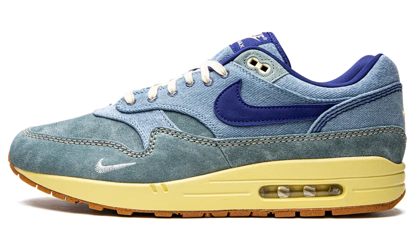 Nike Air Max 1 Premium Mineral Slate/Lemon Wash/Khaki/Deep Royal Blue (DV3050-300)