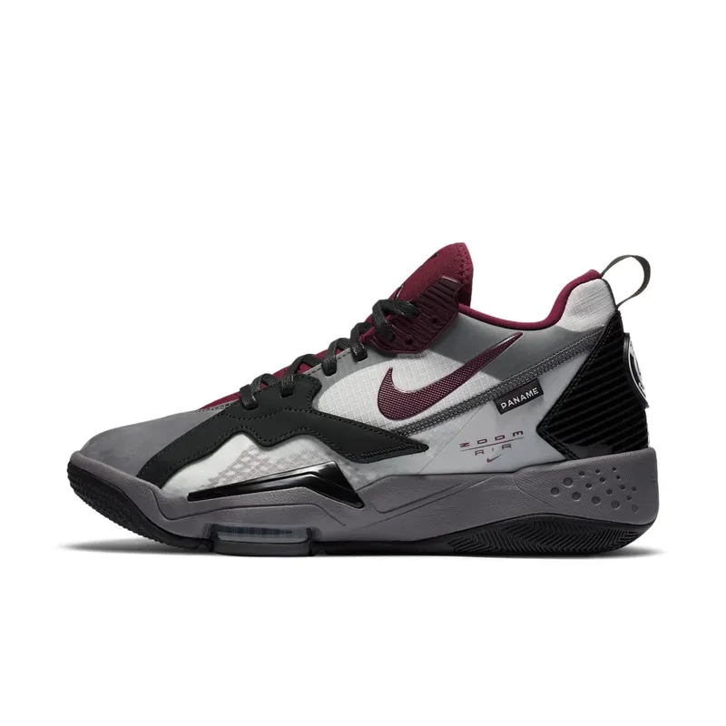 Jordan Zoom 92 PSG Paris Saint-Germain Light Graphite/Neutral Grey-Black-Bordeaux (DA2554-006)