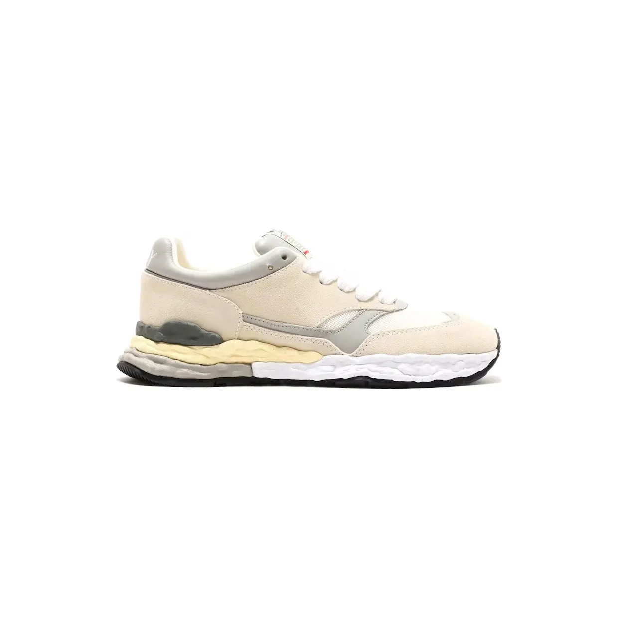 Maison Mihara Yasuhiro George Leather Low White Cream (A10FW701-White)