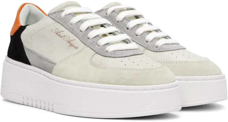 Axel Arigato SSENSE Exclusive Taupe Orbit Orange/Brown (F0180049)