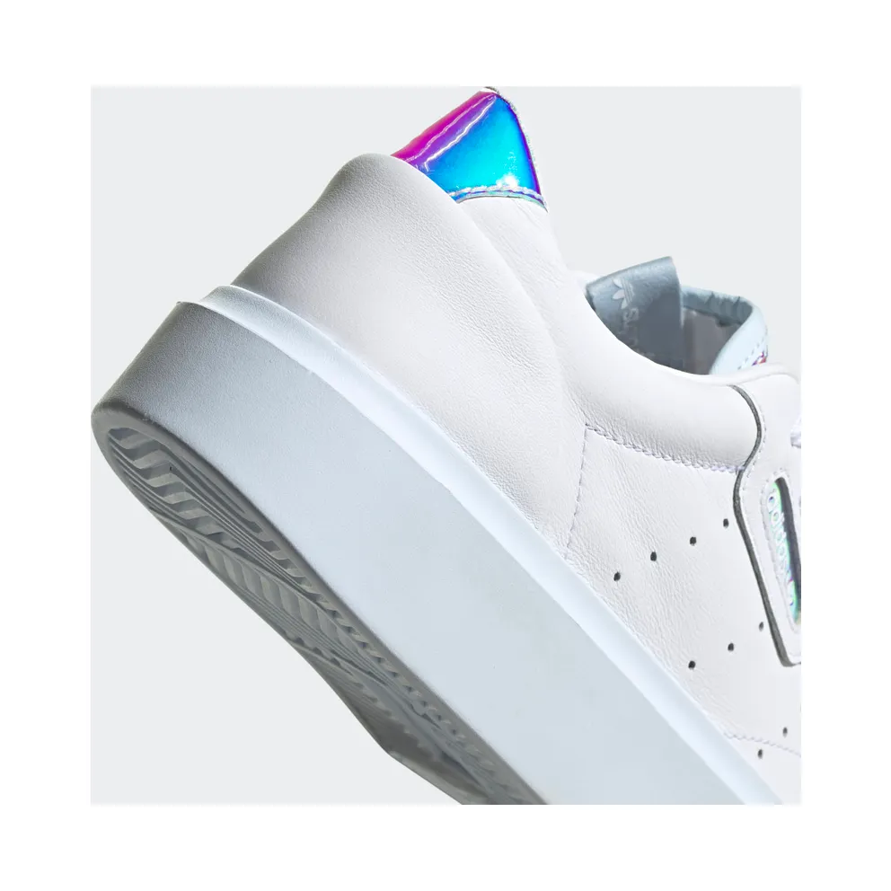 Adidas Sleek ‘White Iridescent’ Cloud White/Sky Tint/Core Black (FW3717)