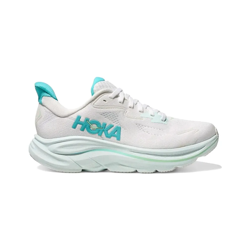 Hoka CLIFTON 10 “WHITE / CIELO BLUE” (1162031-WTCL)