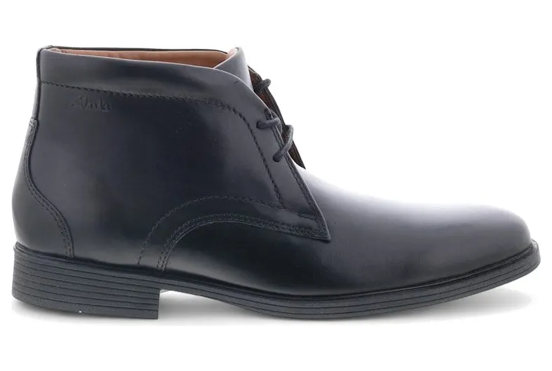 Clarks Whiddon Mid Black Leather (26152914)