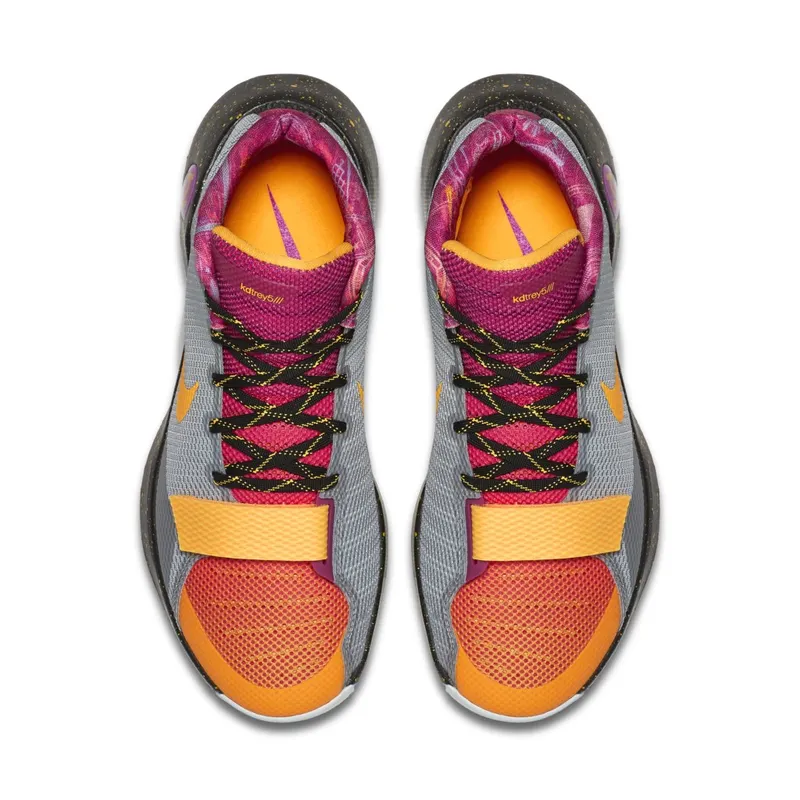 Nike KD Trey 5 III Rise Flat Silver/Bright Magenta-Metallic Clear-Black-Laser Orange (812570-090)