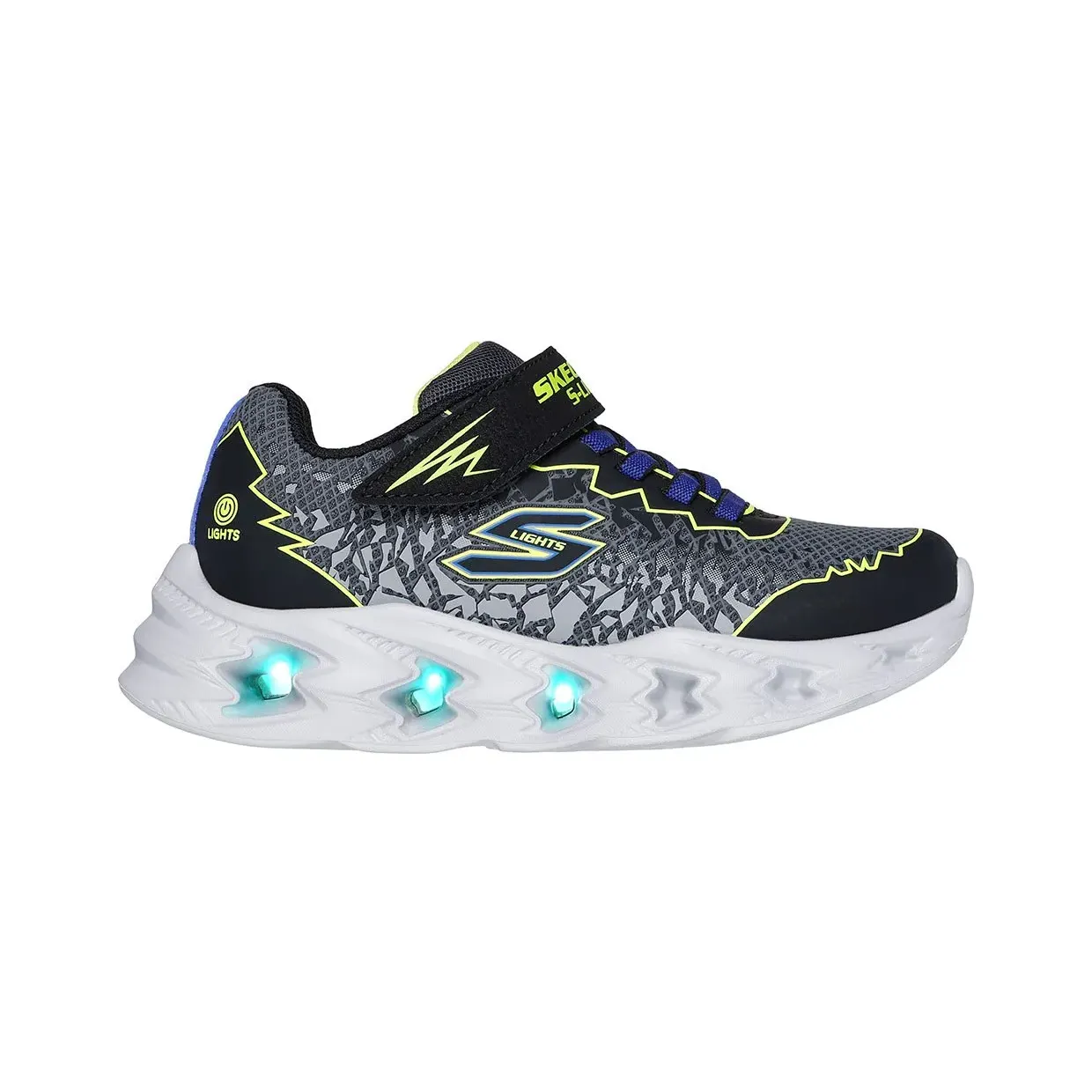 skechers-skech 400603L-BKYL