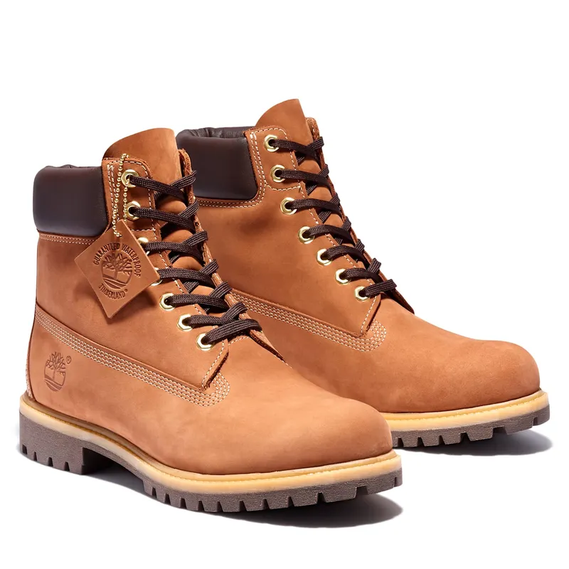 Timberland 6″ Premium Waterproof Boot Rust Nubuck (TB0A2JC7F13)